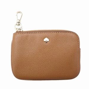 New Kate Spade Brown Leather Coin Pouch